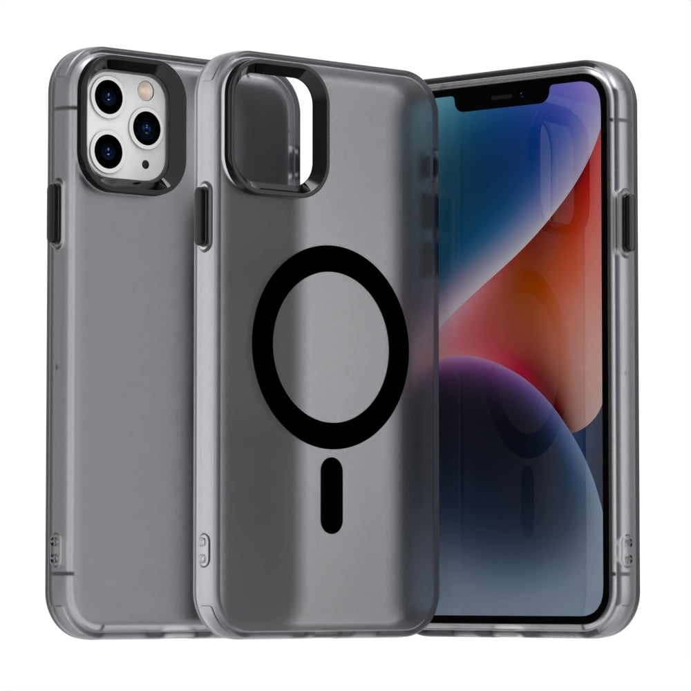 iPhone 11 Pro Max Durable MagSafe Phone Case - Hybrid TPU & PC Design, Lightweight & Stylish, Candy Colour, Wireless Charging Friendly