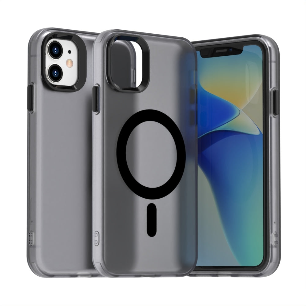 iPhone 11 Durable MagSafe Phone Case - Hybrid TPU & PC Design, Lightweight & Stylish, Candy Colour, Wireless Charging Friendly