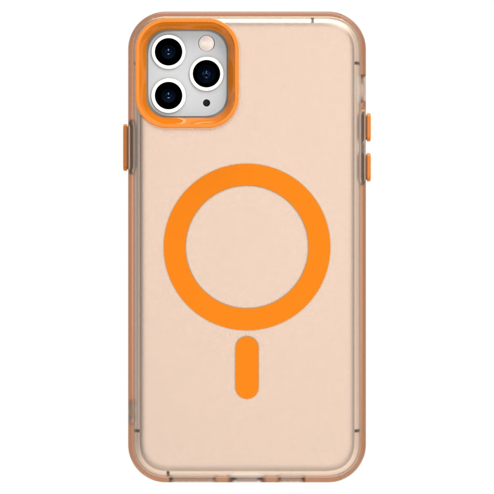 iPhone 11 Pro Durable MagSafe Phone Case - Hybrid TPU & PC Design, Lightweight & Stylish, Candy Colour, Wireless Charging Friendly