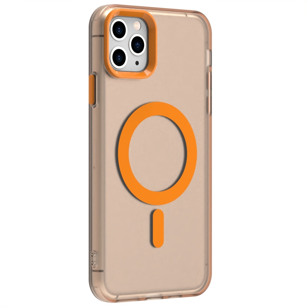 iPhone 11 Pro Durable MagSafe Phone Case - Hybrid TPU & PC Design, Lightweight & Stylish, Candy Colour, Wireless Charging Friendly