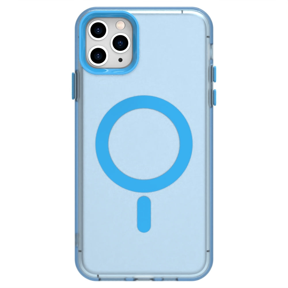 iPhone 11 Pro Durable MagSafe Phone Case - Hybrid TPU & PC Design, Lightweight & Stylish, Candy Colour, Wireless Charging Friendly