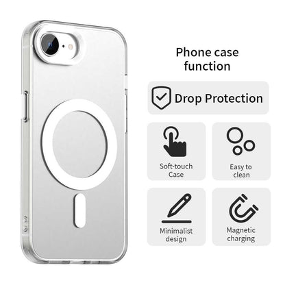 iPhone 16e Durable MagSafe Phone Case - Hybrid TPU & PC Design, Lightweight & Stylish, Candy Colour, Wireless Charging Friendly