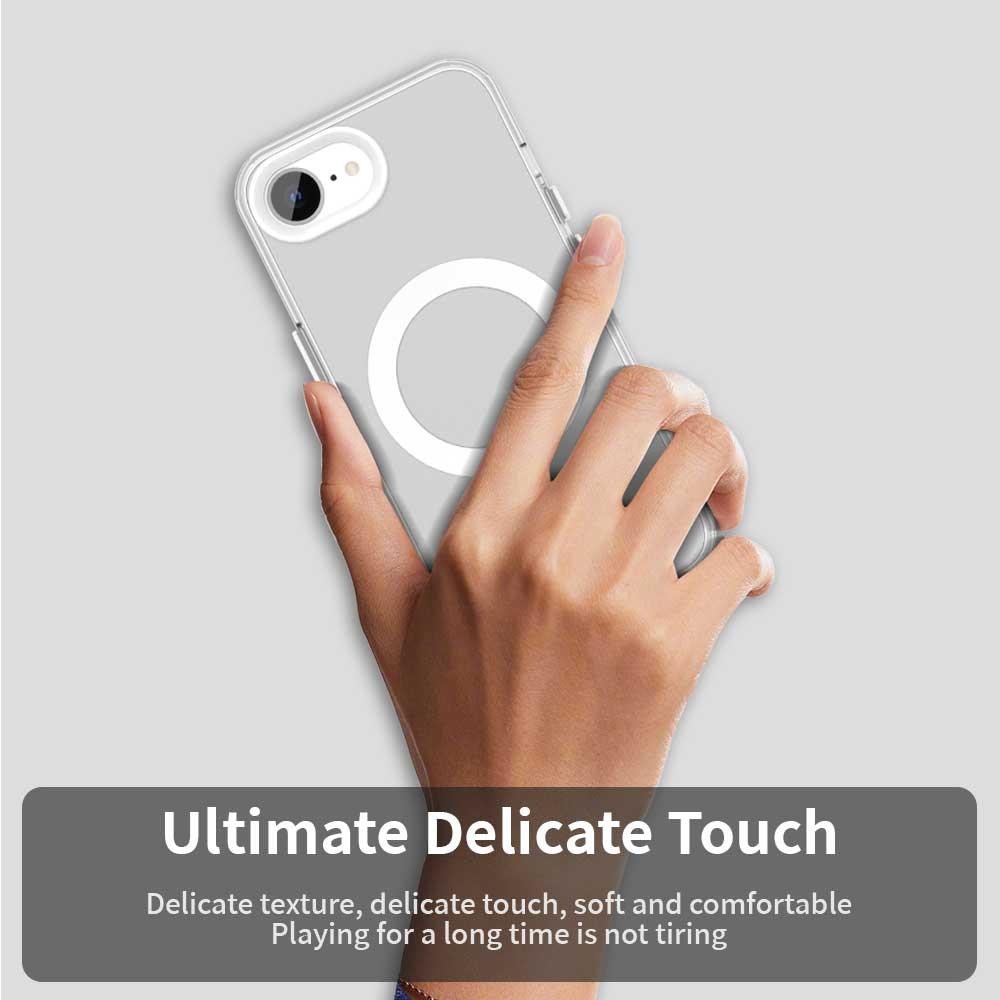 iPhone 16e Durable MagSafe Phone Case - Hybrid TPU & PC Design, Lightweight & Stylish, Candy Colour, Wireless Charging Friendly