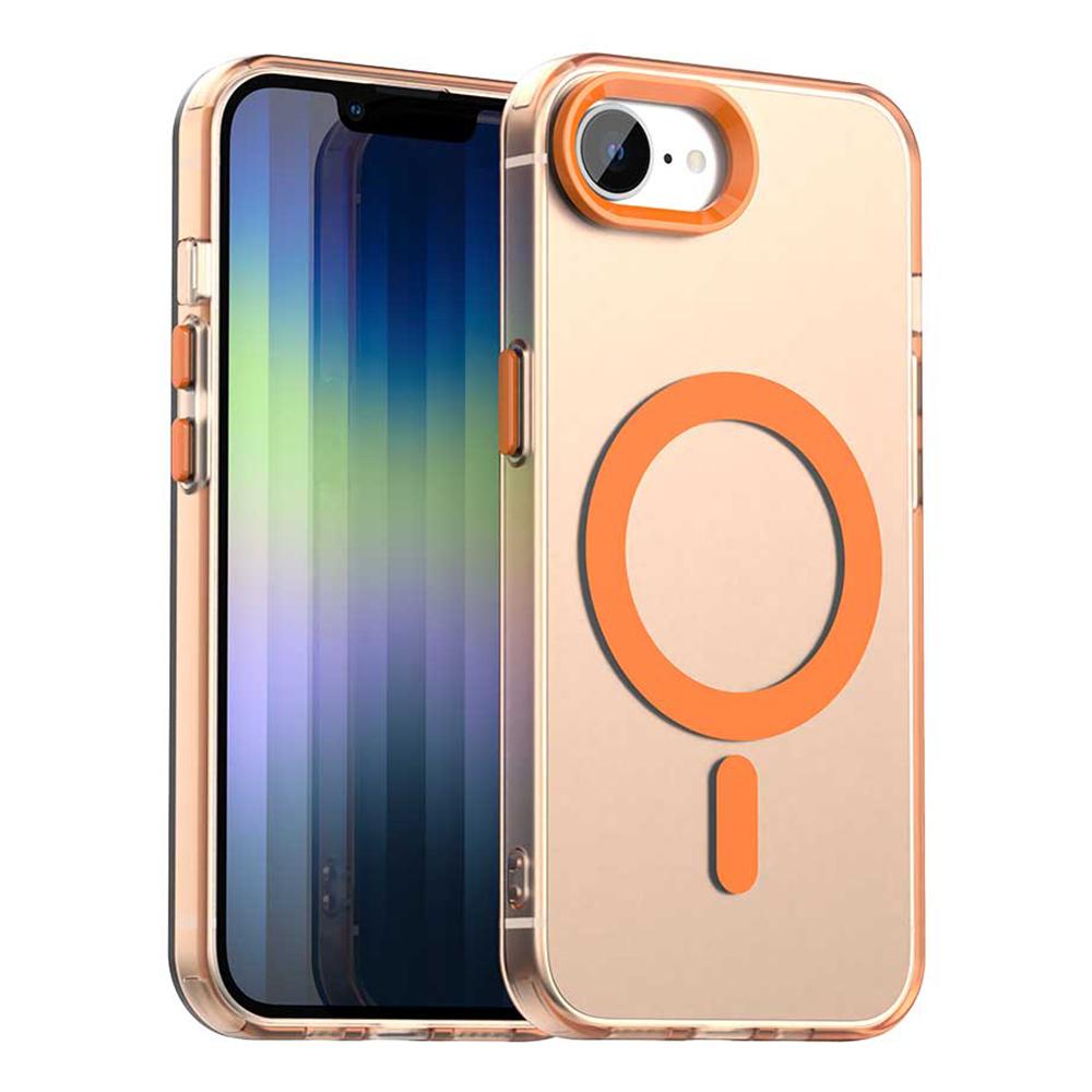 iPhone 16e Durable MagSafe Phone Case - Hybrid TPU & PC Design, Lightweight & Stylish, Candy Colour, Wireless Charging Friendly