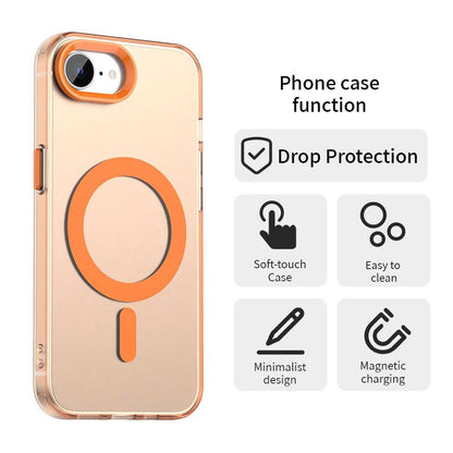 iPhone 16e Durable MagSafe Phone Case - Hybrid TPU & PC Design, Lightweight & Stylish, Candy Colour, Wireless Charging Friendly
