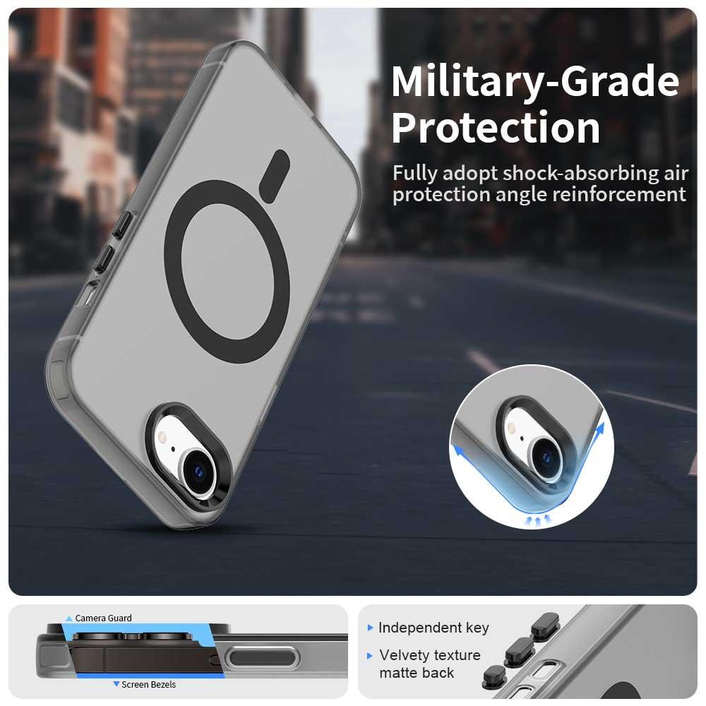 iPhone 16e Durable MagSafe Phone Case - Hybrid TPU & PC Design, Lightweight & Stylish, Candy Colour, Wireless Charging Friendly