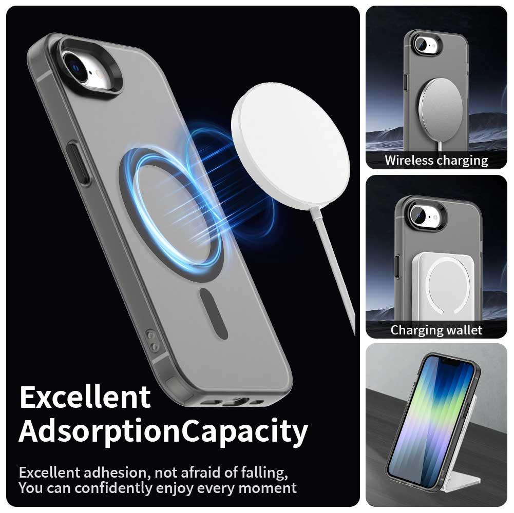 iPhone 16e Durable MagSafe Phone Case - Hybrid TPU & PC Design, Lightweight & Stylish, Candy Colour, Wireless Charging Friendly