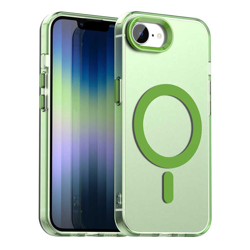 iPhone 16e Durable MagSafe Phone Case - Hybrid TPU & PC Design, Lightweight & Stylish, Candy Colour, Wireless Charging Friendly