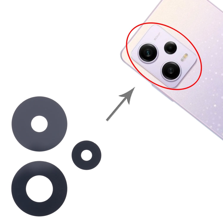 Xiaomi Redmi Note 13 Pro 5G - 10pcs Replacement Back Camera Lens, Compatible & Professionally Checked