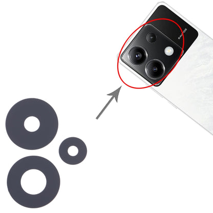 Replacement Back Camera Lens for Xiaomi Poco X6 - 10pcs, Fully Compatible & Checked Quality