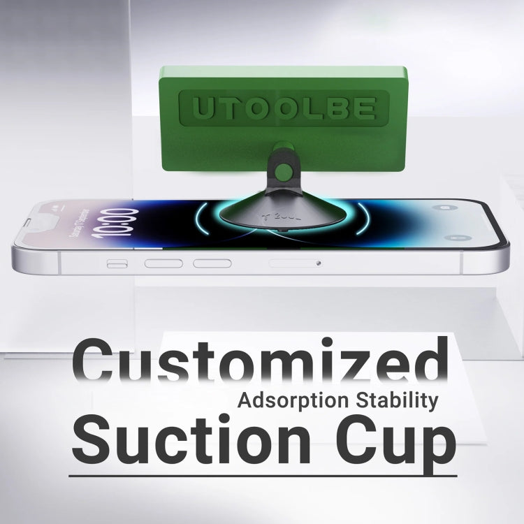 2UUL BH07 Mini Screen Repair Stand with Suction Cup for Secure Phone Support - Compatible with Most Smartphones