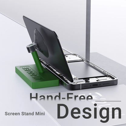 2UUL BH07 Mini Screen Repair Stand with Suction Cup for Secure Phone Support - Compatible with Most Smartphones