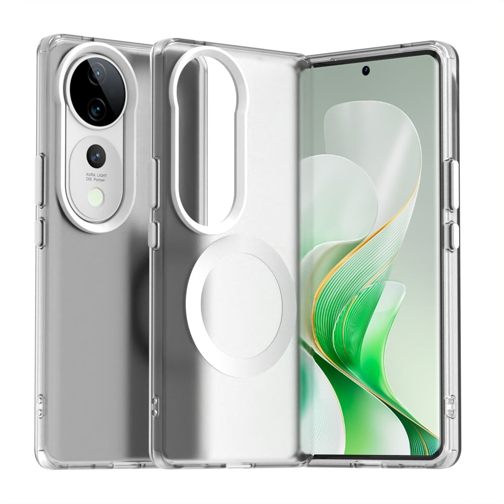 vivo S19 Pro Durable MagSafe Phone Case - Hybrid TPU & PC Design, Lightweight & Stylish, Candy Colour, Wireless Charging Friendly