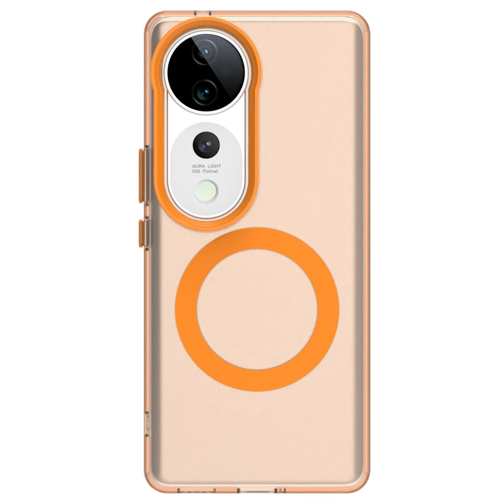 vivo S19 Pro Durable MagSafe Phone Case - Hybrid TPU & PC Design, Lightweight & Stylish, Candy Colour, Wireless Charging Friendly