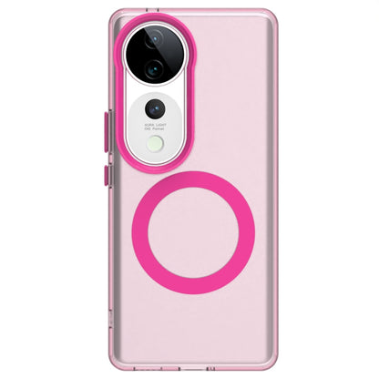 vivo V40 5G Durable MagSafe Phone Case - Hybrid TPU & PC Design, Lightweight & Stylish, Candy Colour, Wireless Charging Friendly