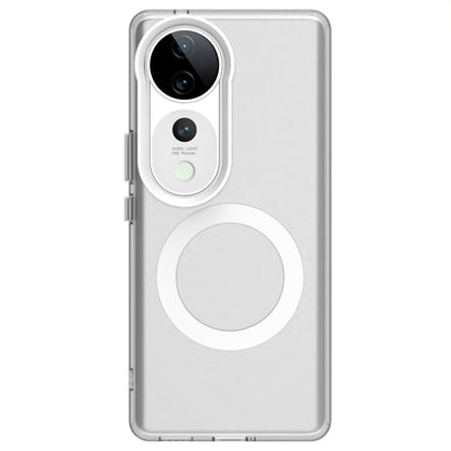 vivo V40 Pro 5G Durable MagSafe Phone Case - Hybrid TPU & PC Design, Lightweight & Stylish, Candy Colour, Wireless Charging Friendly