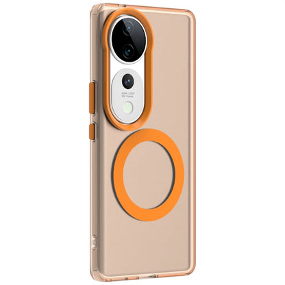 vivo S19 Durable MagSafe Phone Case - Hybrid TPU & PC Design, Lightweight & Stylish, Candy Colour, Wireless Charging Friendly