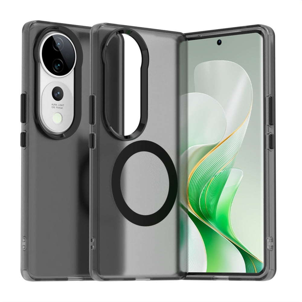 vivo S19 Durable MagSafe Phone Case - Hybrid TPU & PC Design, Lightweight & Stylish, Candy Colour, Wireless Charging Friendly