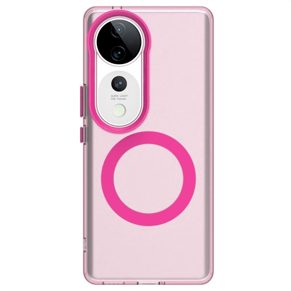 vivo S19 Durable MagSafe Phone Case - Hybrid TPU & PC Design, Lightweight & Stylish, Candy Colour, Wireless Charging Friendly