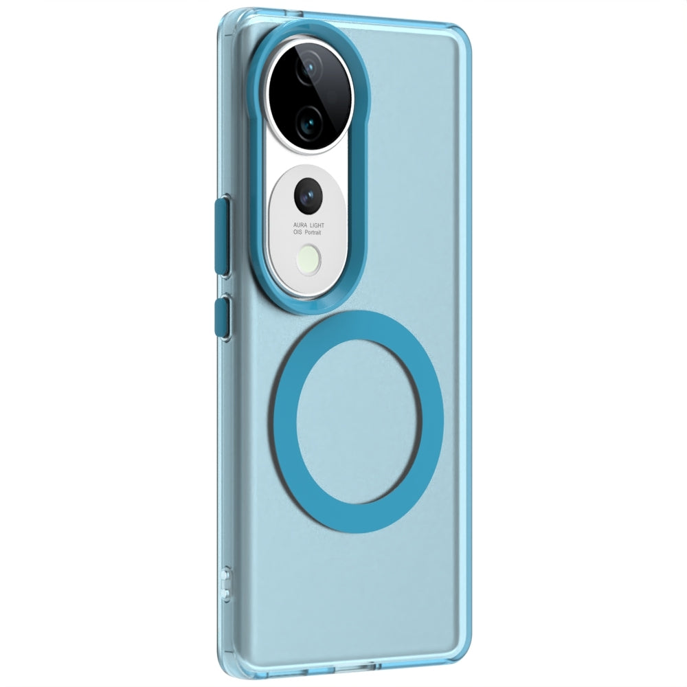 vivo S19 Durable MagSafe Phone Case - Hybrid TPU & PC Design, Lightweight & Stylish, Candy Colour, Wireless Charging Friendly