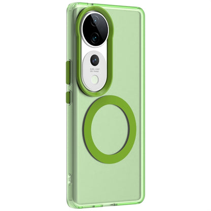 vivo S19 Durable MagSafe Phone Case - Hybrid TPU & PC Design, Lightweight & Stylish, Candy Colour, Wireless Charging Friendly