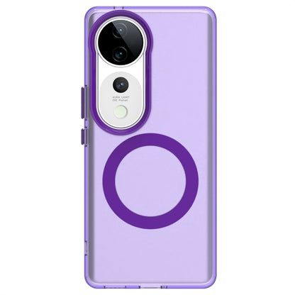 vivo S19 Durable MagSafe Phone Case - Hybrid TPU & PC Design, Lightweight & Stylish, Candy Colour, Wireless Charging Friendly