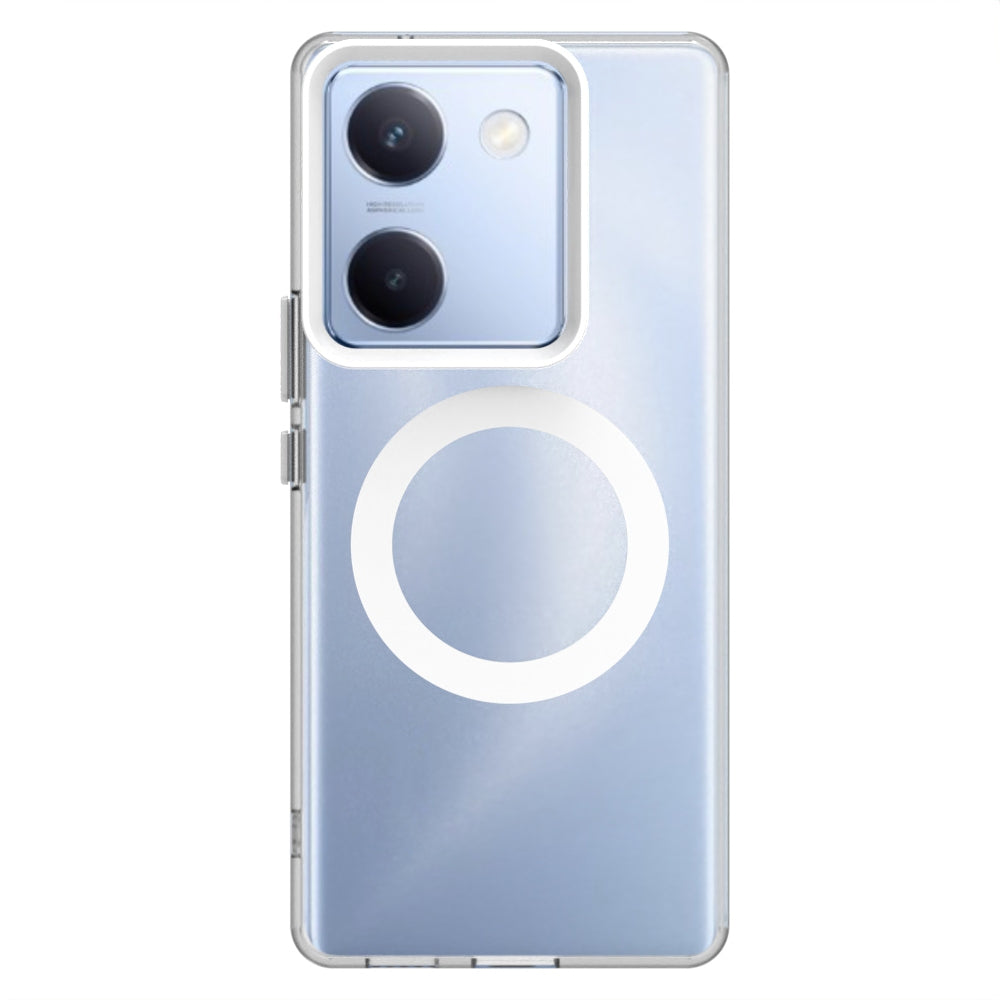 For vivo Y200 Pro Durable MagSafe Phone Case - Hybrid TPU & PC Design, Lightweight & Stylish, Candy Colour, Wireless Charging Friendly