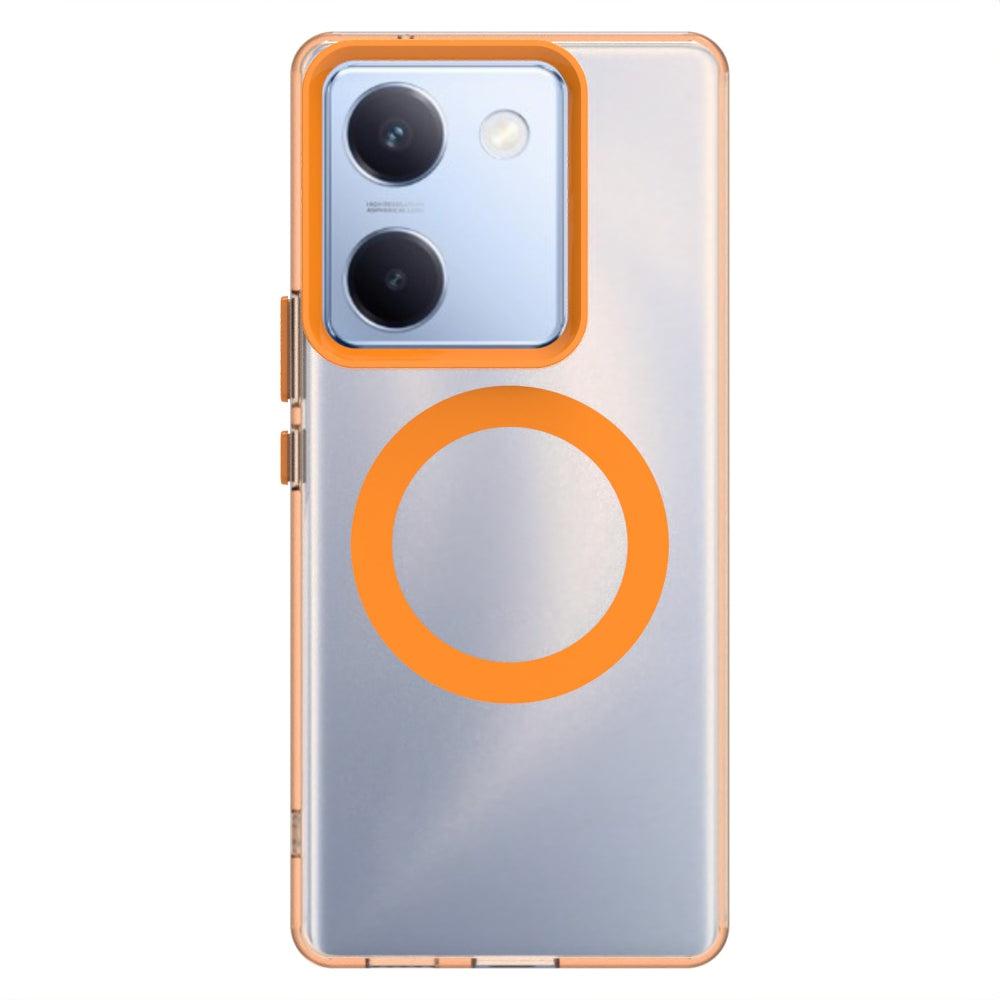 For vivo Y200 Pro Durable MagSafe Phone Case - Hybrid TPU & PC Design, Lightweight & Stylish, Candy Colour, Wireless Charging Friendly