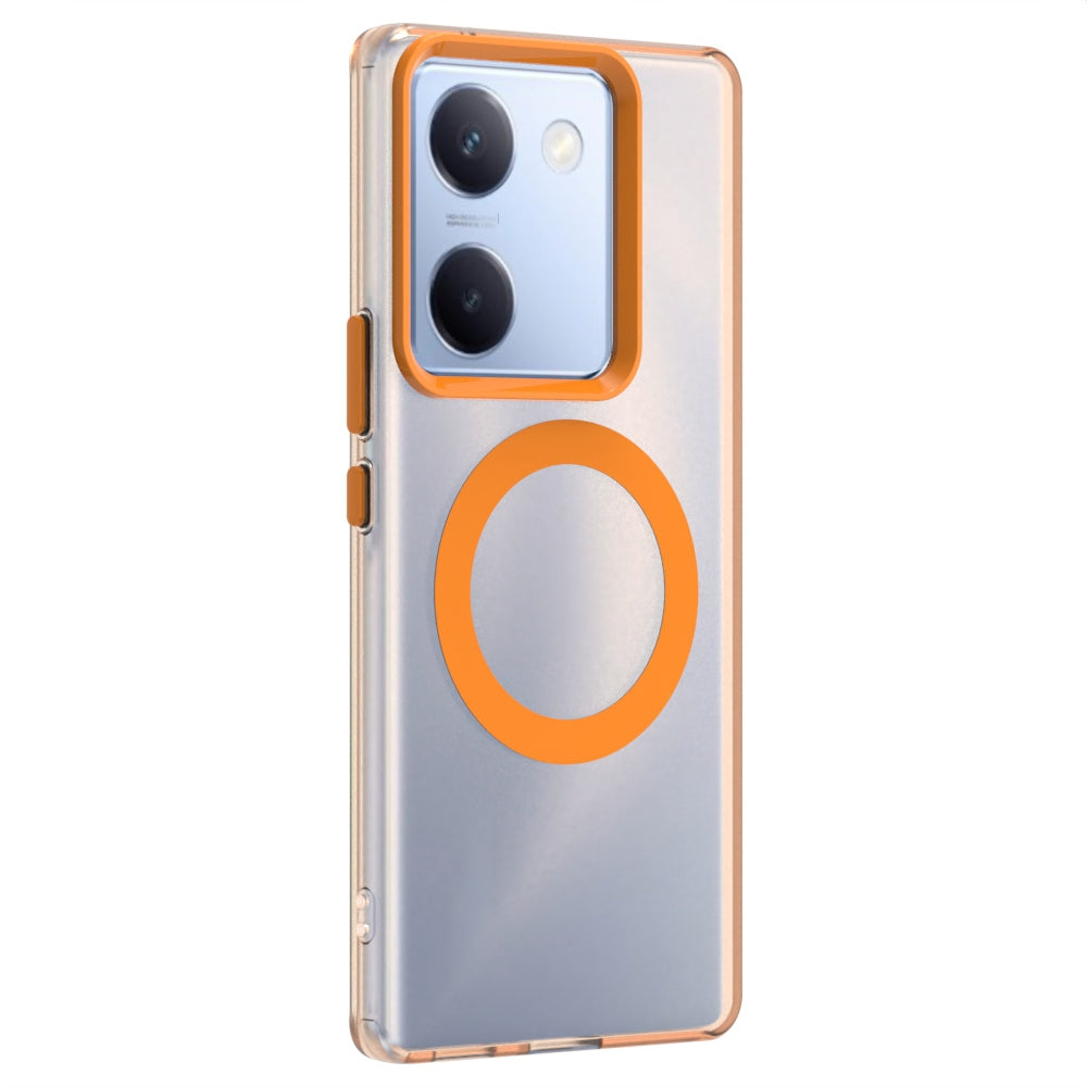 For vivo Y200 Pro Durable MagSafe Phone Case - Hybrid TPU & PC Design, Lightweight & Stylish, Candy Colour, Wireless Charging Friendly