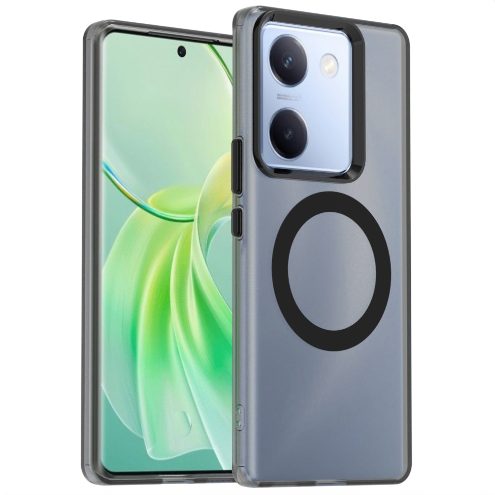 For vivo Y200 Pro Durable MagSafe Phone Case - Hybrid TPU & PC Design, Lightweight & Stylish, Candy Colour, Wireless Charging Friendly