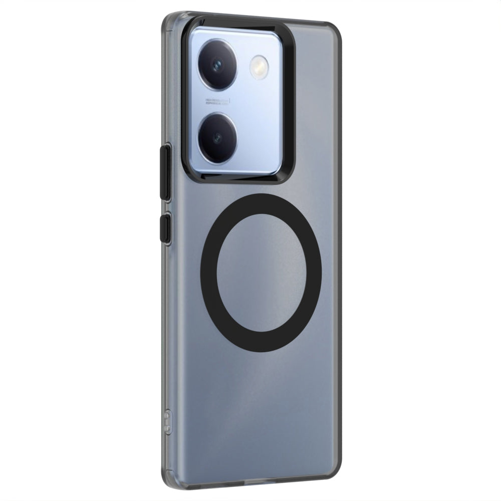 For vivo Y200 Pro Durable MagSafe Phone Case - Hybrid TPU & PC Design, Lightweight & Stylish, Candy Colour, Wireless Charging Friendly