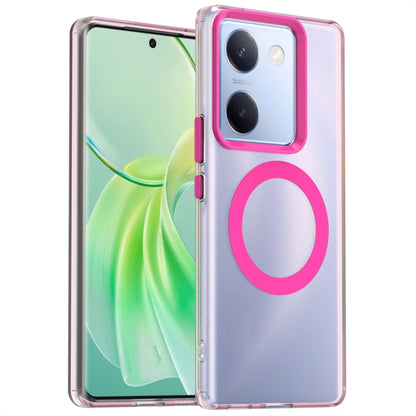 For vivo Y200 Pro Durable MagSafe Phone Case - Hybrid TPU & PC Design, Lightweight & Stylish, Candy Colour, Wireless Charging Friendly