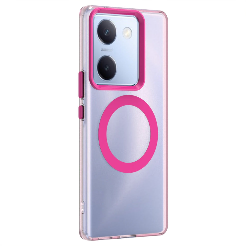 For vivo Y200 Pro Durable MagSafe Phone Case - Hybrid TPU & PC Design, Lightweight & Stylish, Candy Colour, Wireless Charging Friendly