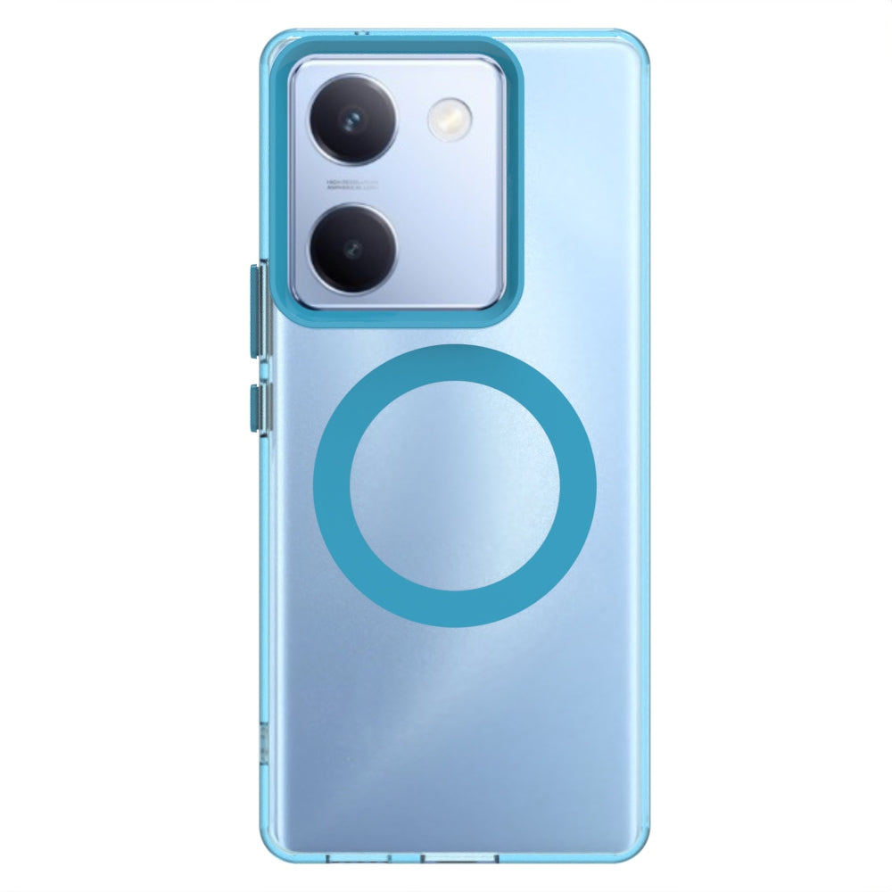 For vivo Y200 Pro Durable MagSafe Phone Case - Hybrid TPU & PC Design, Lightweight & Stylish, Candy Colour, Wireless Charging Friendly