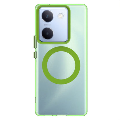 For vivo Y200 Pro Durable MagSafe Phone Case - Hybrid TPU & PC Design, Lightweight & Stylish, Candy Colour, Wireless Charging Friendly