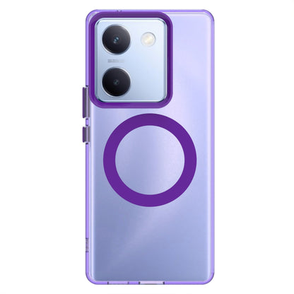 For vivo Y200 Pro Durable MagSafe Phone Case - Hybrid TPU & PC Design, Lightweight & Stylish, Candy Colour, Wireless Charging Friendly