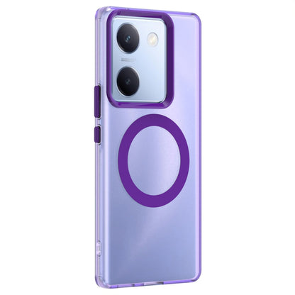 For vivo Y200 Pro Durable MagSafe Phone Case - Hybrid TPU & PC Design, Lightweight & Stylish, Candy Colour, Wireless Charging Friendly
