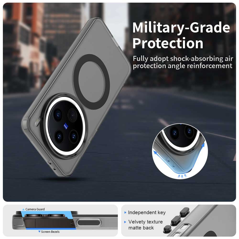 vivo X200 Pro Durable MagSafe Phone Case - Hybrid TPU & PC Design, Lightweight & Stylish, Candy Colour, Wireless Charging Friendly