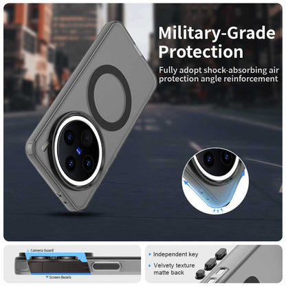 vivo X200 Pro Durable MagSafe Phone Case - Hybrid TPU & PC Design, Lightweight & Stylish, Candy Colour, Wireless Charging Friendly