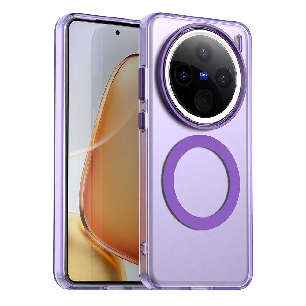 vivo X200 Pro Durable MagSafe Phone Case - Hybrid TPU & PC Design, Lightweight & Stylish, Candy Colour, Wireless Charging Friendly
