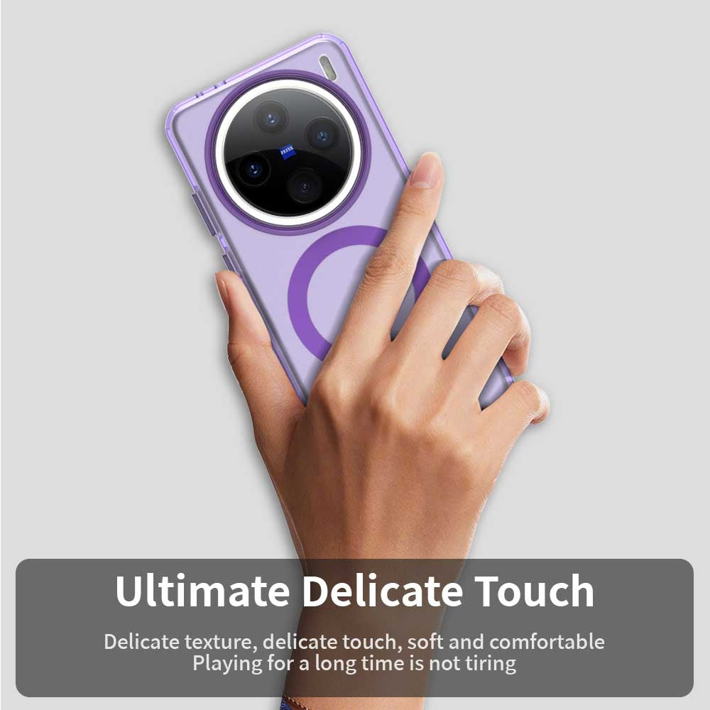 vivo X200 Pro Durable MagSafe Phone Case - Hybrid TPU & PC Design, Lightweight & Stylish, Candy Colour, Wireless Charging Friendly