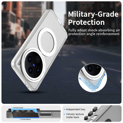 vivo X200 Pro mini Durable MagSafe Phone Case - Hybrid TPU & PC Design, Lightweight & Stylish, Candy Colour, Wireless Charging Friendly