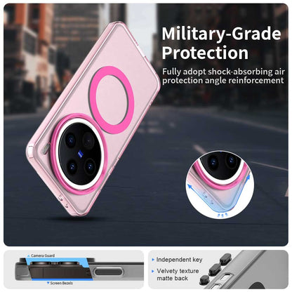 vivo X200 Pro mini Durable MagSafe Phone Case - Hybrid TPU & PC Design, Lightweight & Stylish, Candy Colour, Wireless Charging Friendly