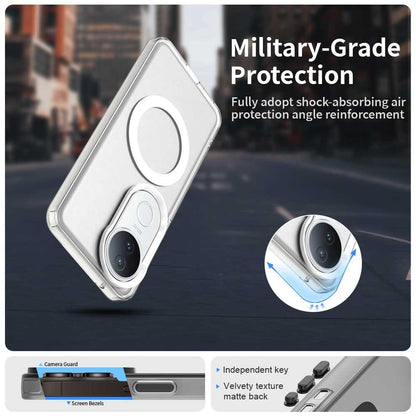 vivo S20 5G Durable MagSafe Phone Case - Hybrid TPU & PC Design, Lightweight & Stylish, Candy Colour, Wireless Charging Friendly