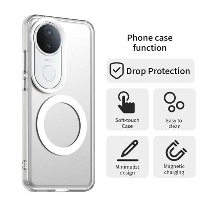 vivo S20 5G Durable MagSafe Phone Case - Hybrid TPU & PC Design, Lightweight & Stylish, Candy Colour, Wireless Charging Friendly