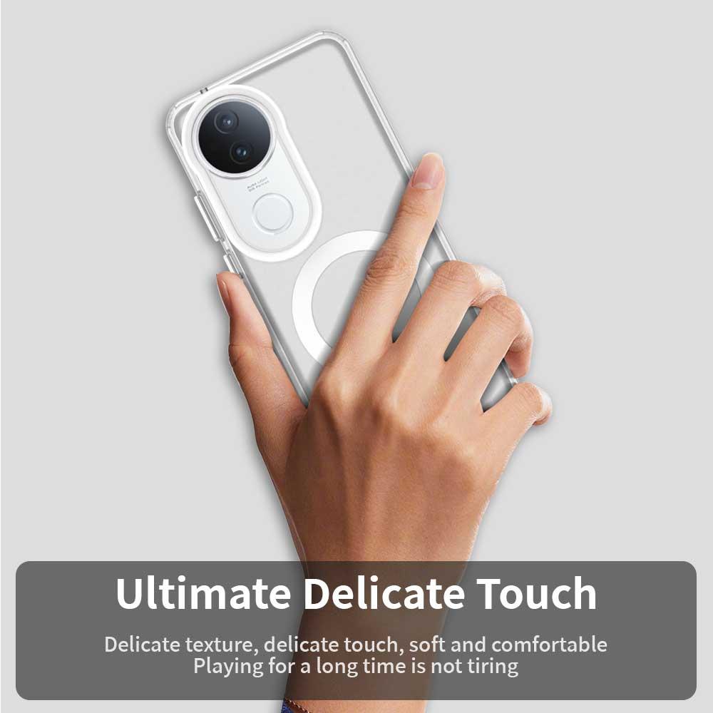 vivo S20 5G Durable MagSafe Phone Case - Hybrid TPU & PC Design, Lightweight & Stylish, Candy Colour, Wireless Charging Friendly