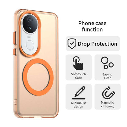 vivo S20 5G Durable MagSafe Phone Case - Hybrid TPU & PC Design, Lightweight & Stylish, Candy Colour, Wireless Charging Friendly