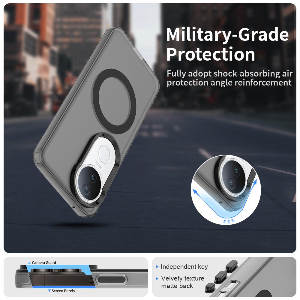 vivo S20 5G Durable MagSafe Phone Case - Hybrid TPU & PC Design, Lightweight & Stylish, Candy Colour, Wireless Charging Friendly