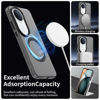 vivo S20 5G Durable MagSafe Phone Case - Hybrid TPU & PC Design, Lightweight & Stylish, Candy Colour, Wireless Charging Friendly
