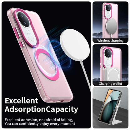 vivo S20 5G Durable MagSafe Phone Case - Hybrid TPU & PC Design, Lightweight & Stylish, Candy Colour, Wireless Charging Friendly